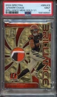 2024 Panini Spectra Ja'Marr Chase - BRILLIANCE MEMORABILIA - GOLD 1/1 - PSA 9