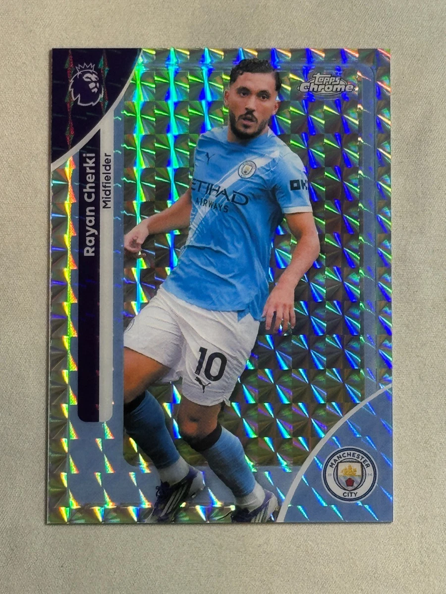 25+ Topps Chrome Premier League Rayan Cherki #126 Trading Card