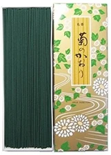 Awaji Baikundo's long incense sticks, chrysanthemum scent, about 50 minutes, 22c