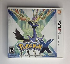 NO GAME Pokemon X Nintendo 3DS, 2013 Case Manual Only