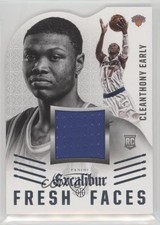 2014-15 Panini Excalibur Fresh Faces Die-Cut Jerseys Cleanthony Early #4 0f8