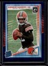 2025 Panini Donruss Optic Shedeur Sanders Rated Rookie Purple Shock Prizm #203