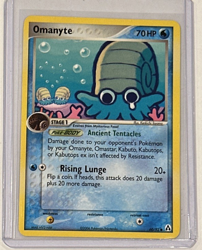 Omanyte 60/92  Regular POKEMON 2006