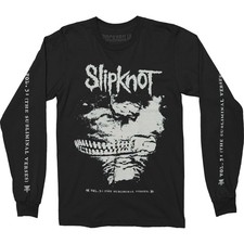 Men's Slipknot Subliminal Verses (Back & Arm Print) Long Sleeve Small Black