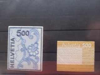 Briefmarken Schweiz Mi. Nr. 1726 und 1889 postfrisch (10 SFr.)