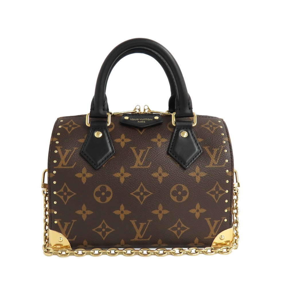 Louis Vuitton Speedy Trunk 20 M13146 Monogram 2 Way GD Hardware 17597