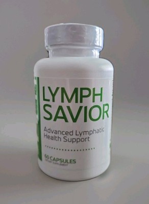 Lymph Savior Advanced Lymphatic Health Support 60 Capsules NEW/SEALED Exp 8/27