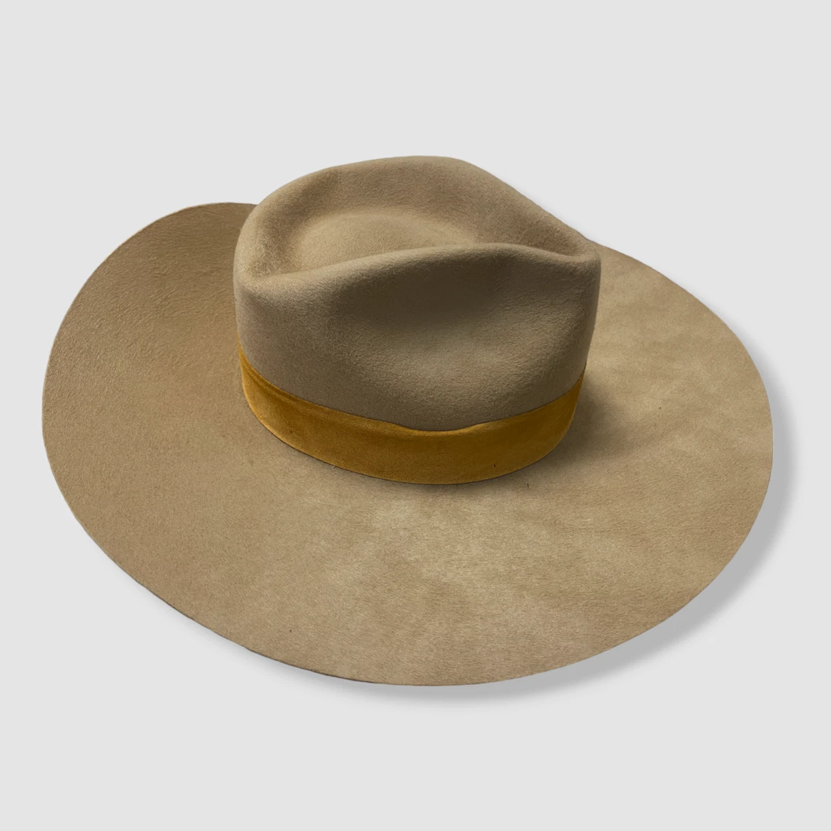 Janessa Leoné Navy Blue 100% Wool Fedora Hat Sz M Quiet Luxury Designer Hat Janessa Leoné - Beck Wool Fedora - Black – THE INVITE main image 3