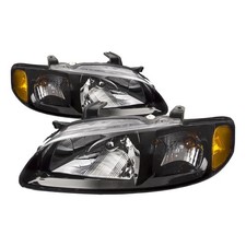 Fits Nissan Sentra 2002-2003 Se-r Spec-v Headlights Set Ni2502141 Ni2503141