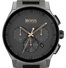 Boss Peak Chronograph 1513814 Herrenuhr Edels...