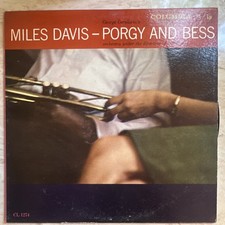 Miles Davis Porgy and Bess LP Vinyl Columbia Jazz 12
