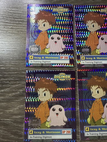 1999 RARO Izzy & Montimon #7 di 34|| SET BASE HOLO - Foto 3 di 4
