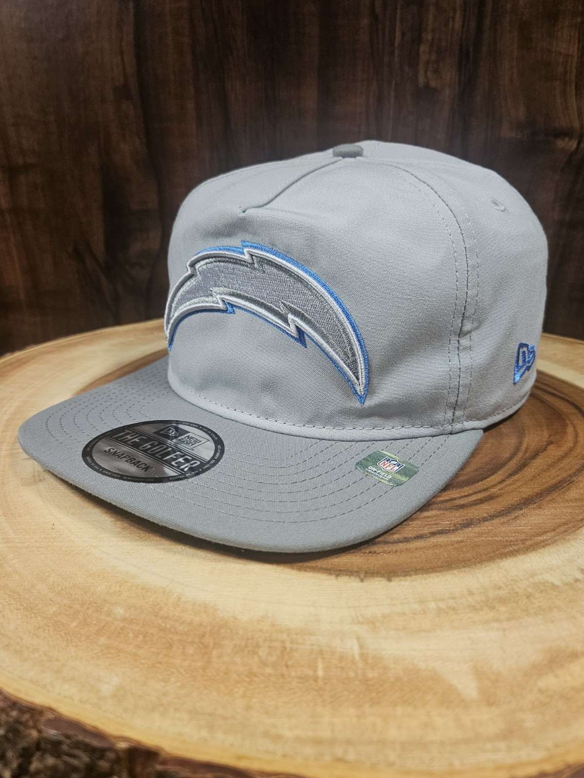 Los Angeles Chargers NFL The Golfer Snapback Adjustable Hat by New Era