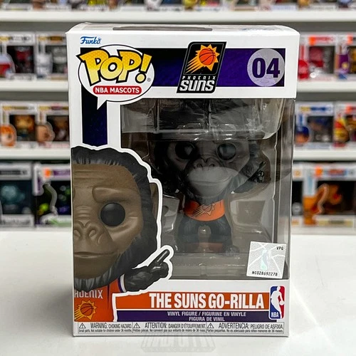 Funko Pop NBA Mascots Phoenix Suns Go-Rilla 04 Vinyl Figure Basketball Slam Dunk