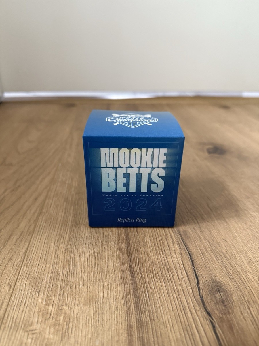 ガ*ム様 Mookie Betts レプリカリング 2024 MOOKIE BETTS LA LOS ANGELES DODGERS WORLD SERIES