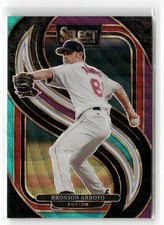2025 Panini Select #103 Bronson Arroyo Tri-Color Prizms