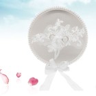 Bowknot Cushion Flower Bearer Pillow for Wedding Engagement Ceremony
