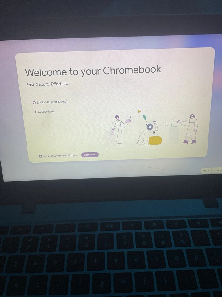 Chromebook (apenas usado) Foto 3 de 3