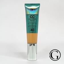 IT Cosmetics CC OIL FREE MATTE Pore Minimizing FULL Coverage Cream LIGHT MEDIUM