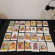 Smokey Bear Fire Prevention Cards Collection Lot Educational Vintage