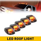 5pcs For Ford F150 F250 Amber LED Roof Top Mount Cab Marker Lights Accessories