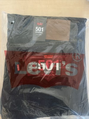 Levi's 501 Herren jeans W36 L32 Rinse Wash Blau