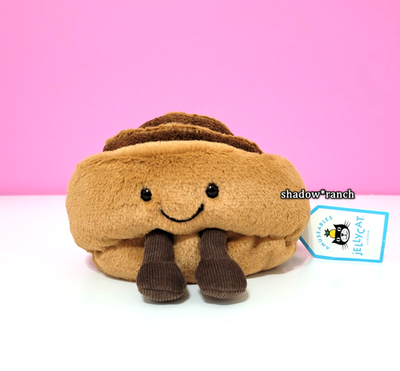 Jellycat Amuseables Cinnamon Bun Plush A4CNB Retired Foodie