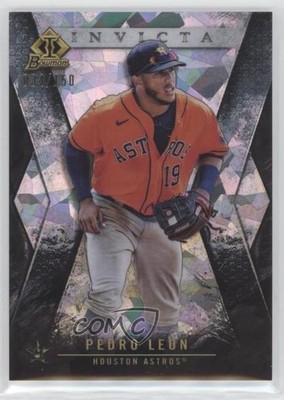 2021 Bowman Draft Bowman Invicta Atomic Refractor 34/150 Pedro Leon #BI-9 0x1