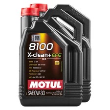 Motoröl Motul 8100 X-CLEAN + EFE 0W-30 2 X 5 Liter für Mercedes Porsche Seat Motoröl Motul 8100 X-CLEAN + EFE 0W-30 2 X 5 Liter für Mercedes Porsche Seat