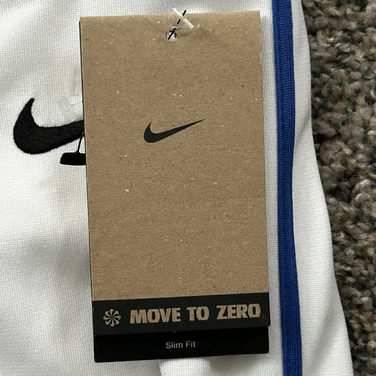 Nike Vapor Select 2 Piped Jugend Baseball Hose weiß blau Kinder XL DX9171-103