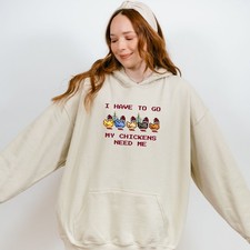 Stardew Valley Sweatshirt, Stardew Valley Chickens Hoodie, new year gift,Chicken