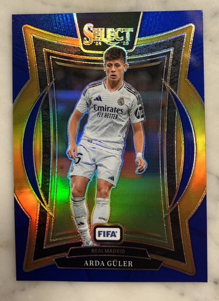 Arda Guler 2024-25 Panini Select FIFA Blue Prizm #3