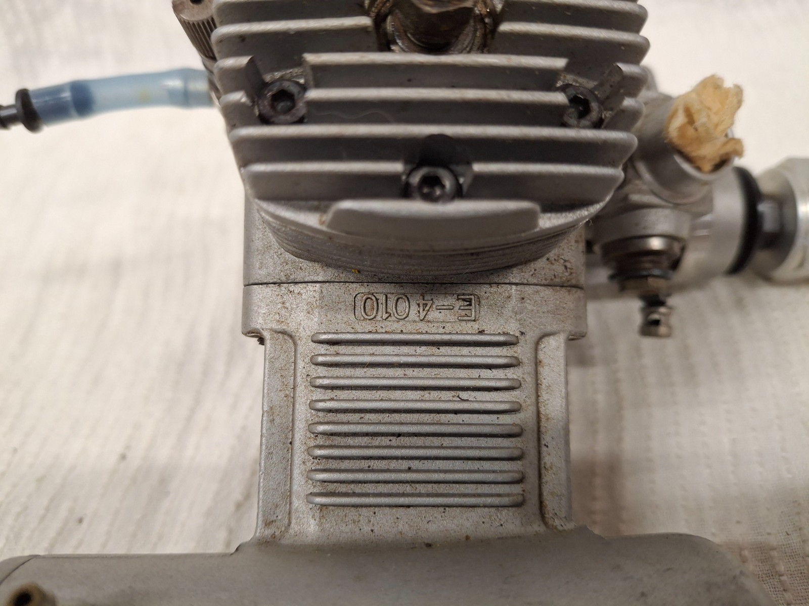 O.S. MAX 61 FX RC Airplane Nitro Motor / Engine w/ Muffler O.S. E-4010 Untested!