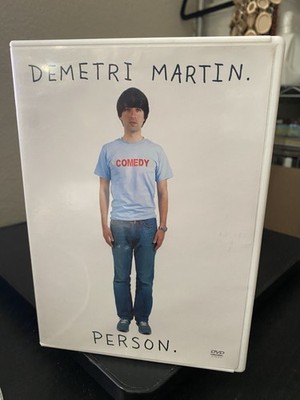 Demetri Martin. Person. DVD, Comedy special, pre-owned
