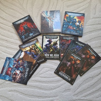Warhammer 40.000 Codex Sammlung 40K - Space Marines, Chaos - Age of Sigmar