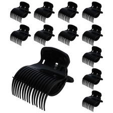 Hair Curler Clips - 12 Pcs Versatile Roller Clips for Effortless Curls and Waves