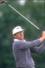 American golfer Bob Proben tees off during the day two Kemper Open- Old Photo