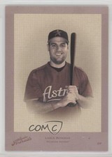 2005 Donruss Studio Portraits Throwback Threads Red 34/40 Lance Berkman 0q3