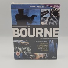 The Bourne Collection: 4-Film Boxset Blu-ray Digital Universal ; new; sealed