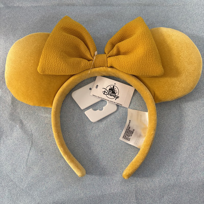Disney Parks Minnie Saffron Dandelion Ears Headband FALL 2020 VHTF NEW