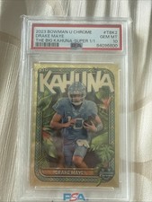 2023 Bowman Drake Maye Superfractor