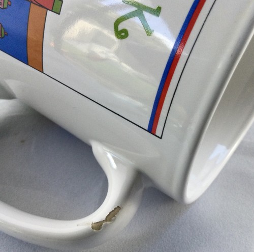 New York Coffee Cup Mug City Merchandise Souvenir Cartoon Drawing - Picture 9 of 12
