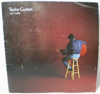 Vintage 1996 Taylor Guitars Catalog 90s Acoustic Advertising 1990s