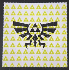 Legend of Zelda Triforce Blotter Art Sheet 100 Tabs High Quality With Extras
