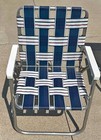 Vintage Sunbeam Aluminum Lawn Chair - Excellent Condition and Clean