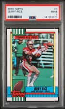 1990 TOPPS #8 JERRY RICE PSA 9