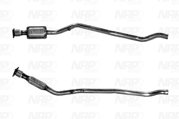 NAP carPARTS Katalysator FüR Chrysler-image