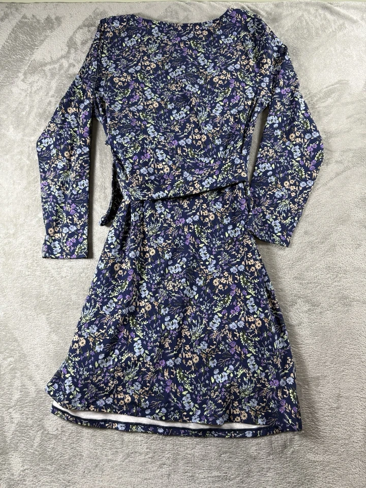 ¡¡¡NUEVO CON ETIQUETAS!!! Vestido floral Lands End para mujer manga larga Plus XL/18 Cottage Fairy Core Foto 2 de 4