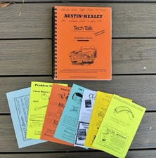 AUSTIN HEALEY Tech Talk BOOK Norman Nock 2001 Edition SIGNED
