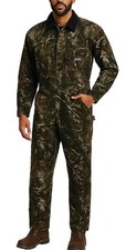 Bass Creek Outfitters Mens Coveralls - Water Resistant Long Sleeve Size Medium